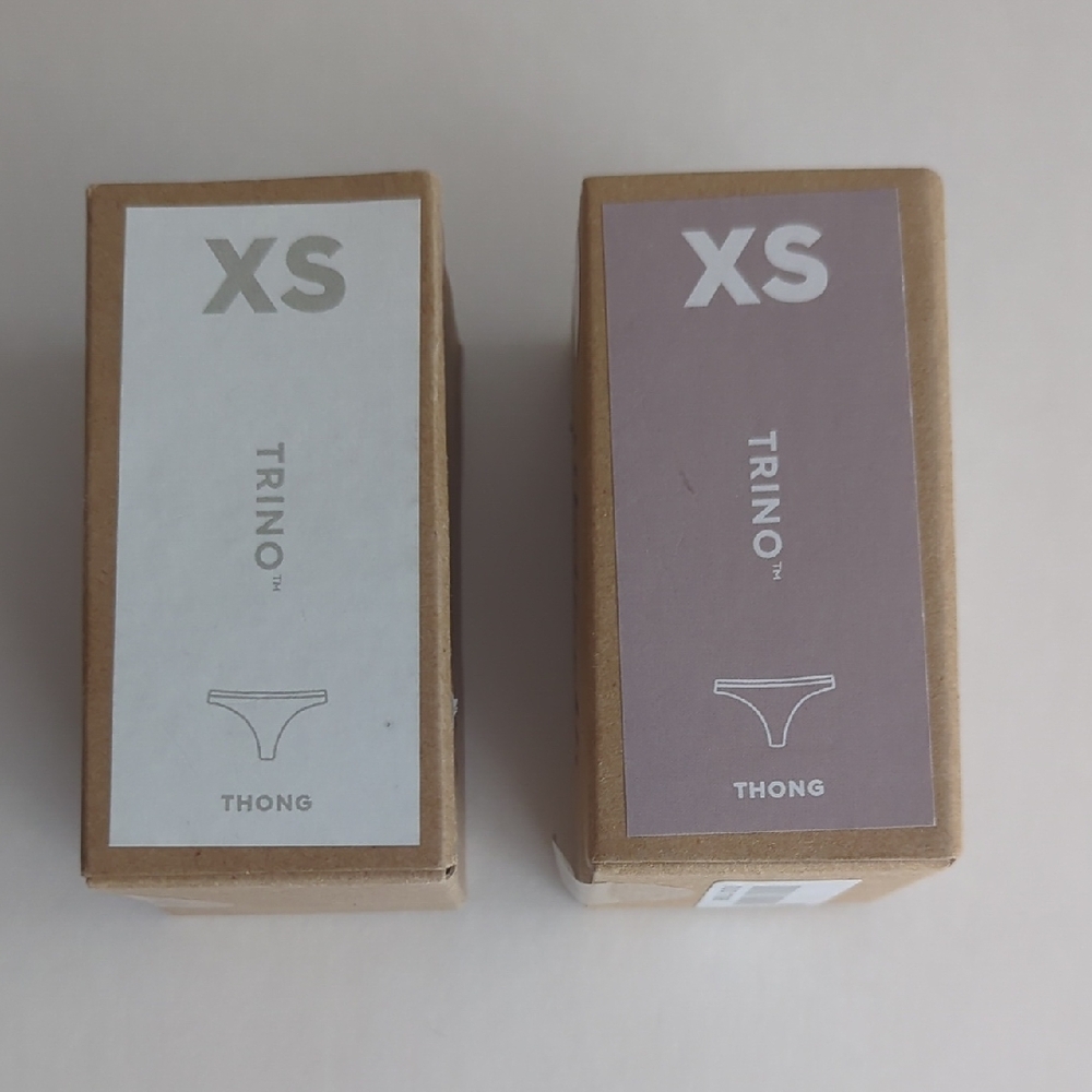 Allbirds Trino Women's Thong Underwear Set Of 2 Size XS, NWT